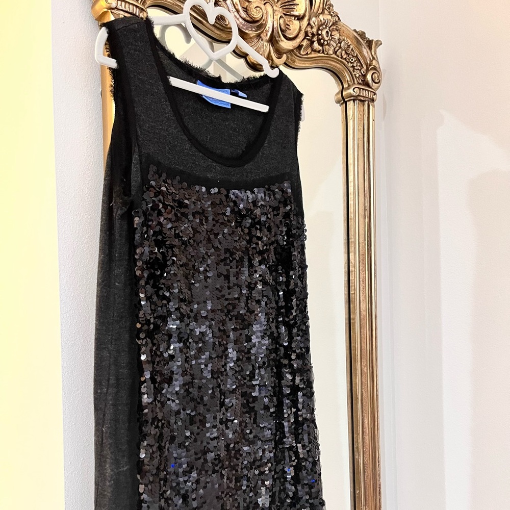 Black sparkly shirt